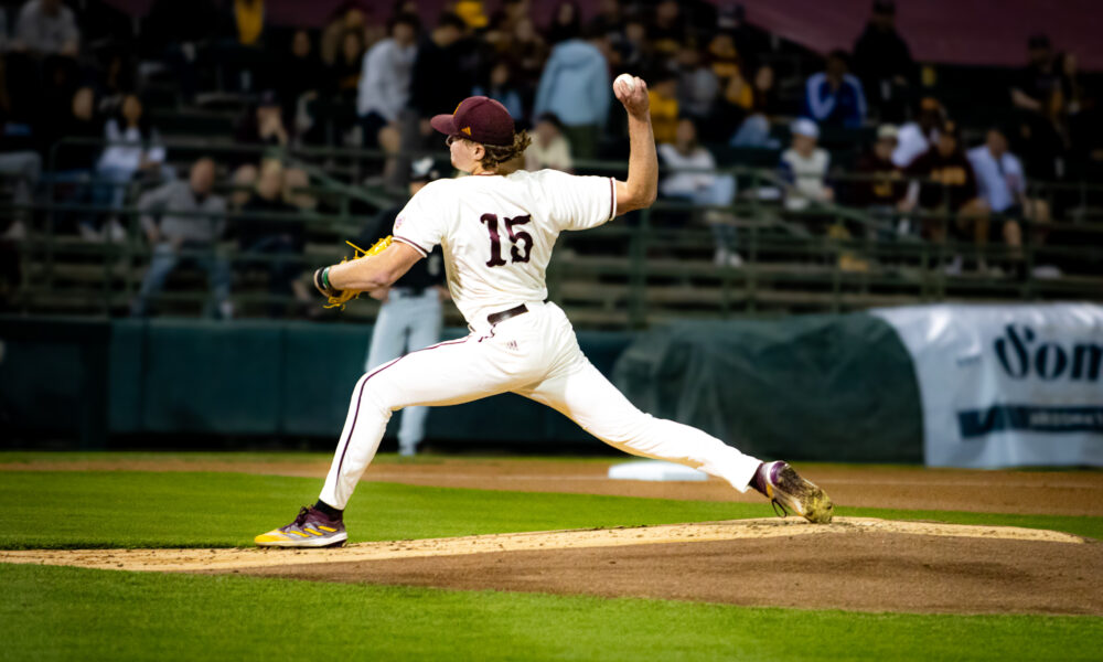 Thomas Burns of ASU baseball.