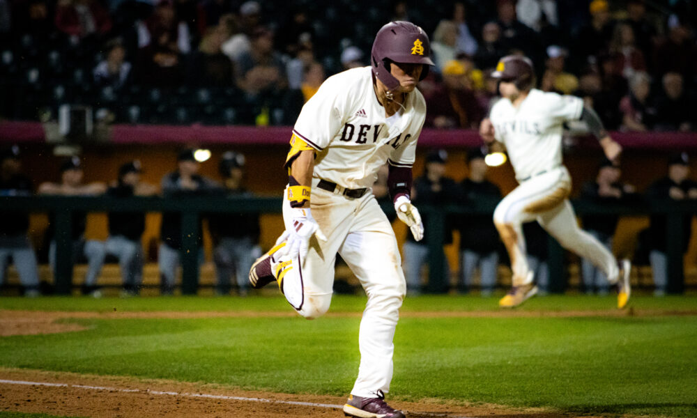 Arizona State baseball knocked off Kansas State.