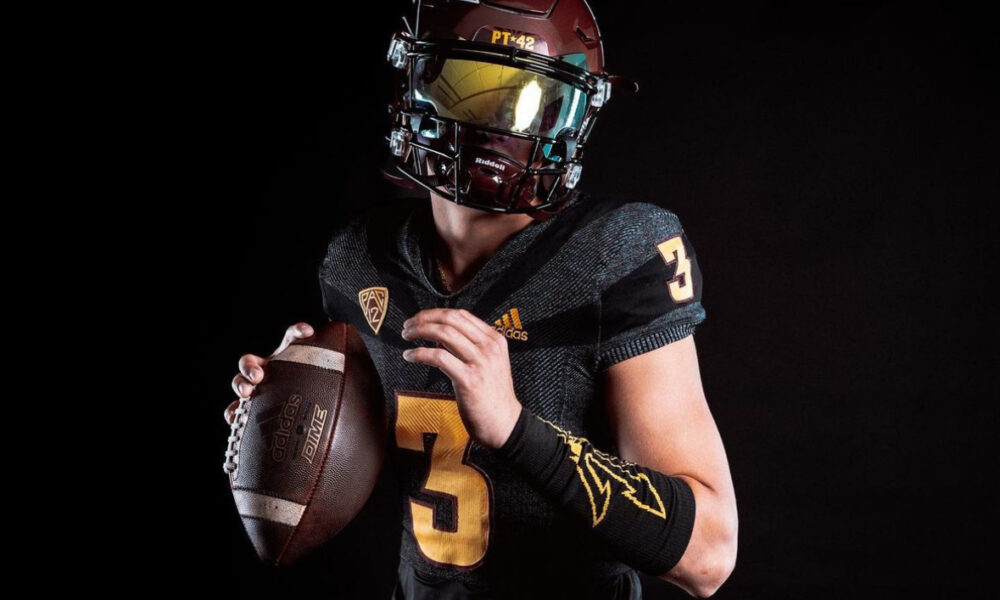 Michael "Butter" Tollefson on his visit with Arizona State football.