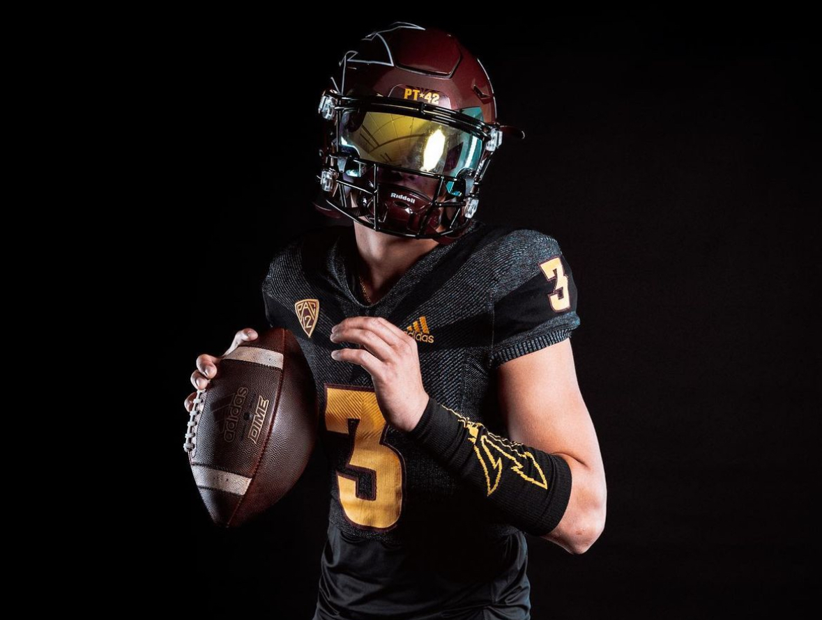 Michael "Butter" Tollefson on his visit with Arizona State football.