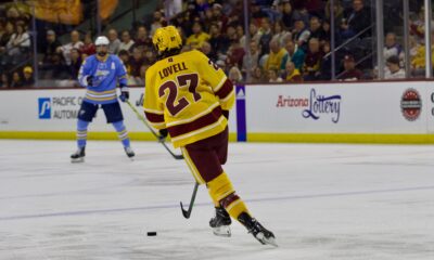 Tim Lovell of Arizona State hockey is entering the transfer portal.