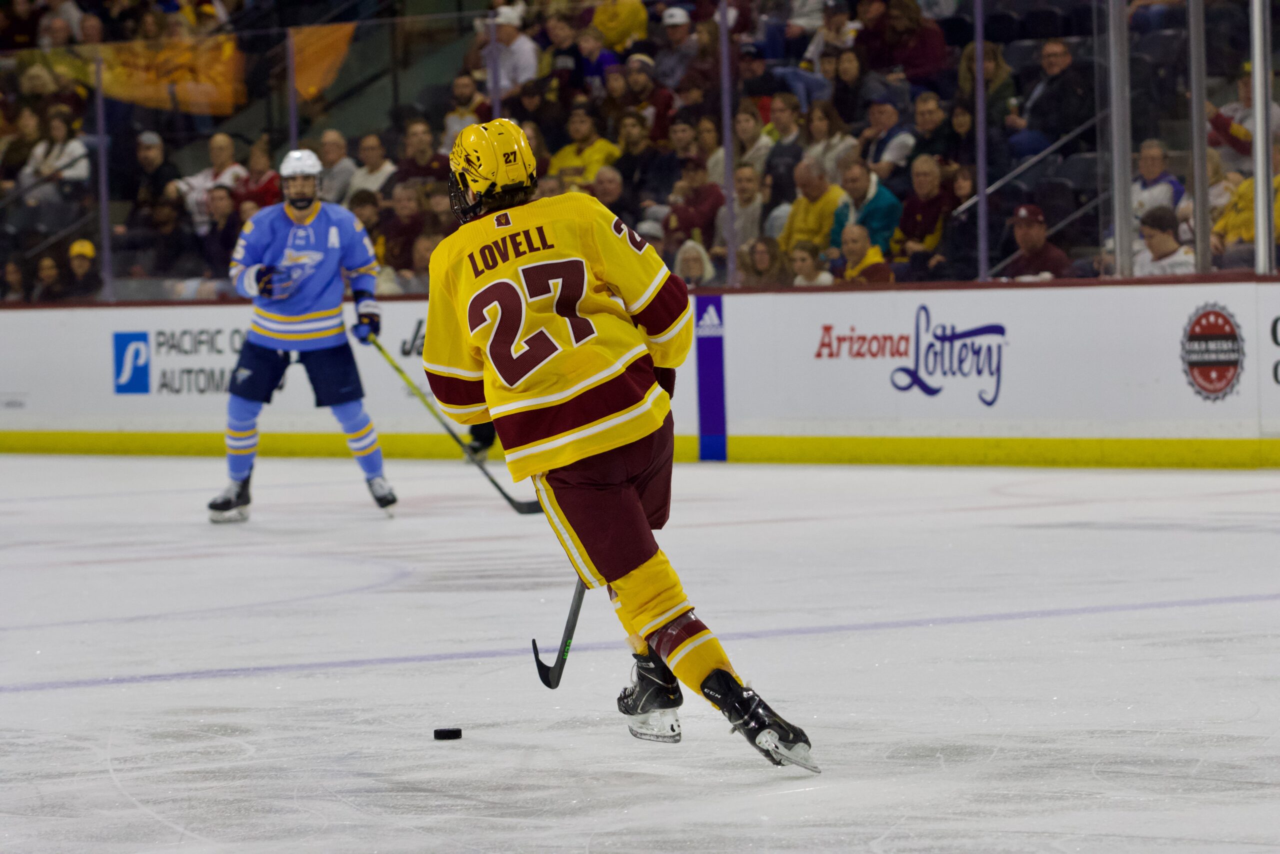 Tim Lovell of Arizona State hockey is entering the transfer portal.