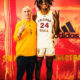 Jayden Quaintance poses with Bobby Hurley during an official visit to ASU.