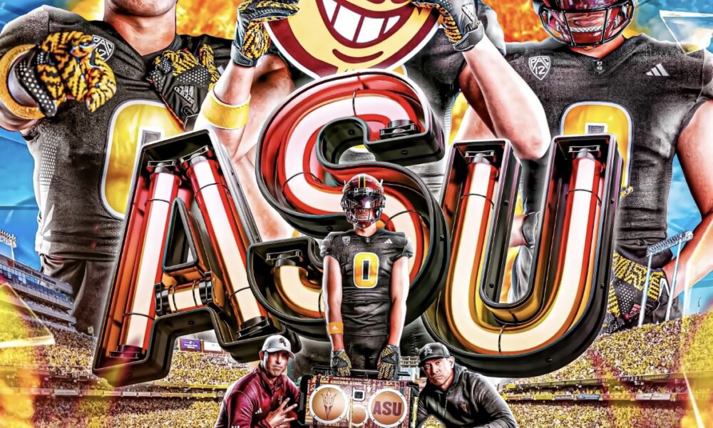 Composite four-star tight end AJ Ia commits to ASU football.