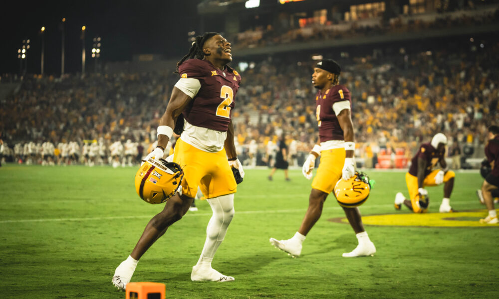 Kenny Dillingham issues a challenge for ASU students following a Week 1 win over Wyoming.