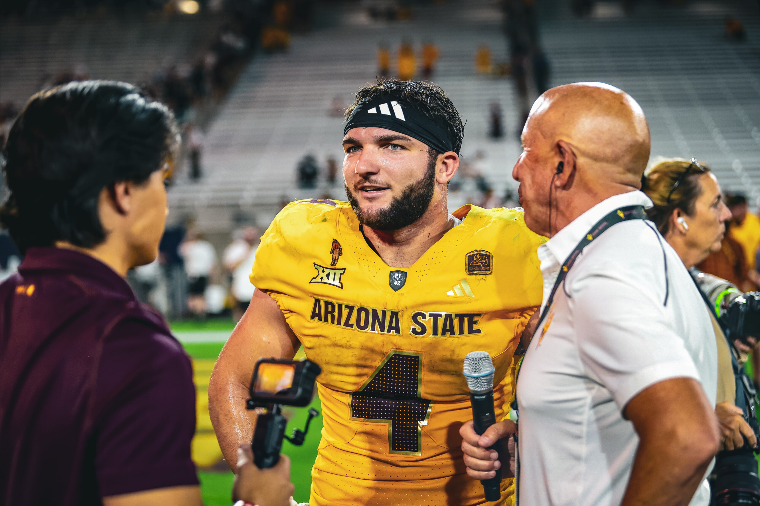 Cam Skattebo, RB for ASU football, has been thrust into national spotlight following his strong start to the season.