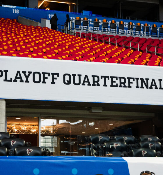 Arizona State football played Texas in the Chick-fil-A Peach Bowl in Atlanta on Jan. 1, 2025. (Photo by Daniel Appel/Sun Devil Daily)