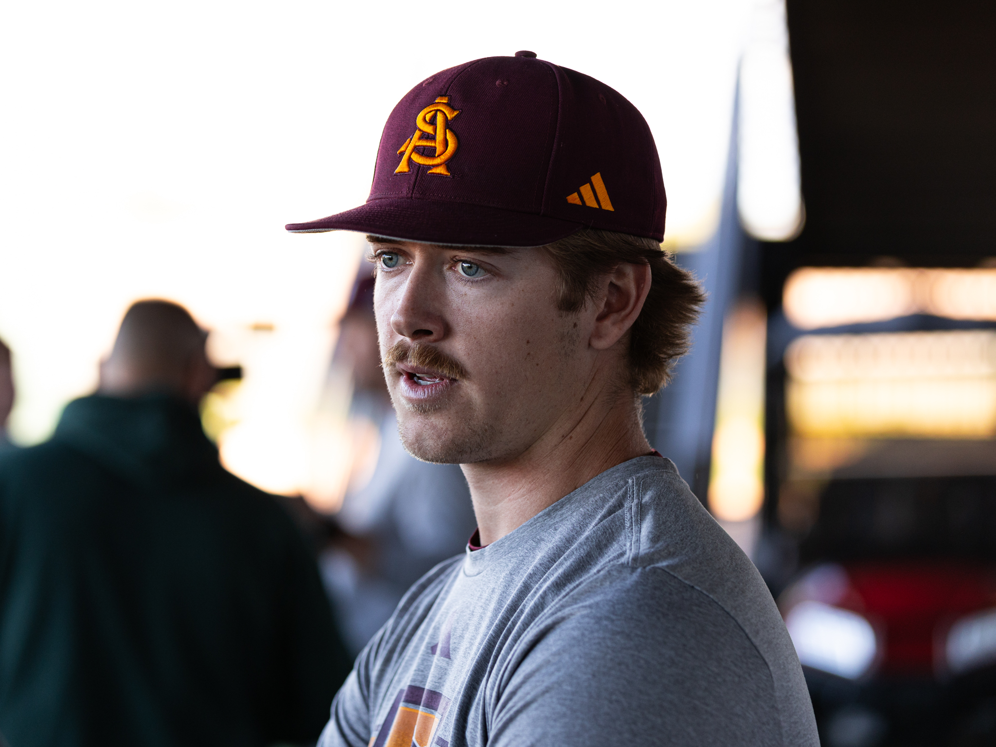 ASU baseball pitcher Ben Jacobs is one of three Sun Devils named to the Golden Spikes Award Preseason Watch List (Photo by Joshua Eaton/Sun Devil Daily)