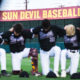 ASU baseball dominates UNLV winning 7-0. (Photo by Joshua Eaton/Sun Devil Daily)