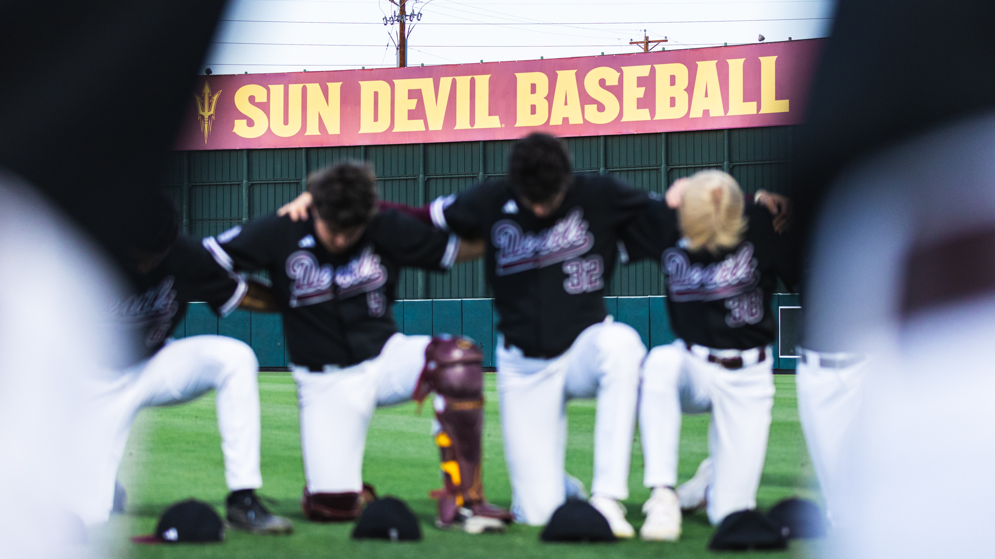 ASU baseball dominates UNLV winning 7-0. (Photo by Joshua Eaton/Sun Devil Daily)