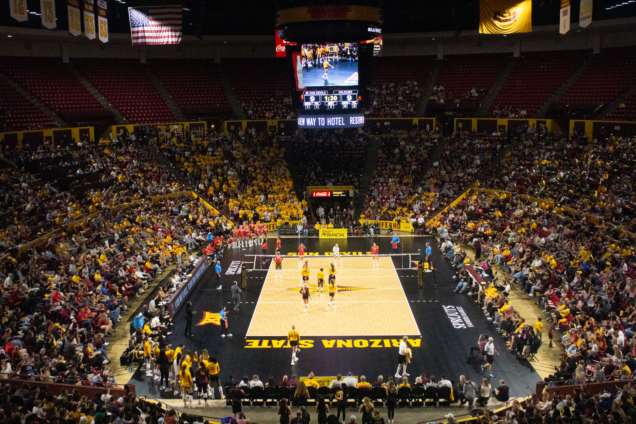 ASU crowd sells out against Arizona on Nov. 13, 2025. Photo by Paige Koplow/Sun Devil Daily.